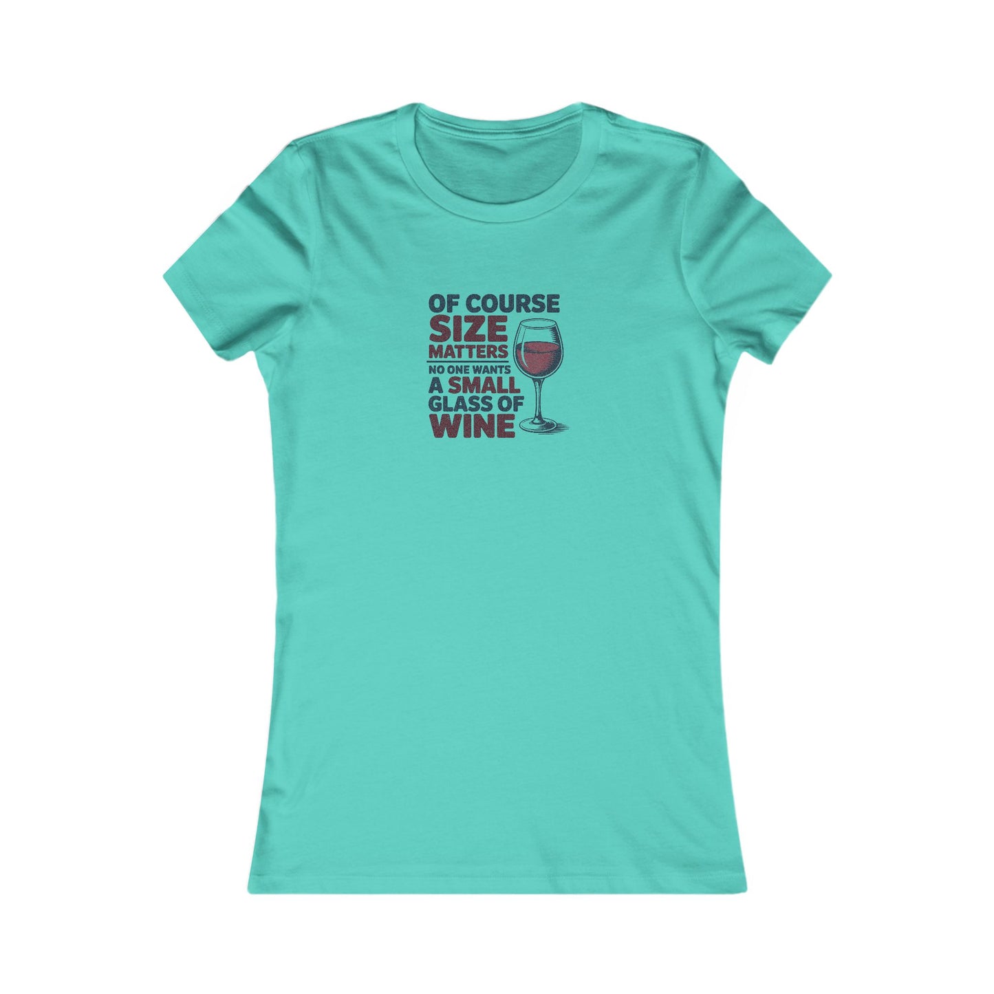Big Glass Energy — Wine Lover Retro Women's Tee (Light)