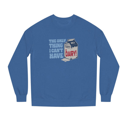 Can’t Have Dairy — Friends Jill Green Retro Sweatshirt (Dark)