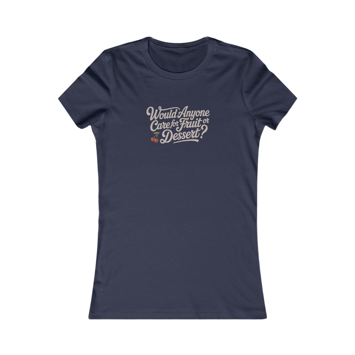 Would Anyone Care for Fruit or Dessert? — Clue Retro Women's Tee (Dark)