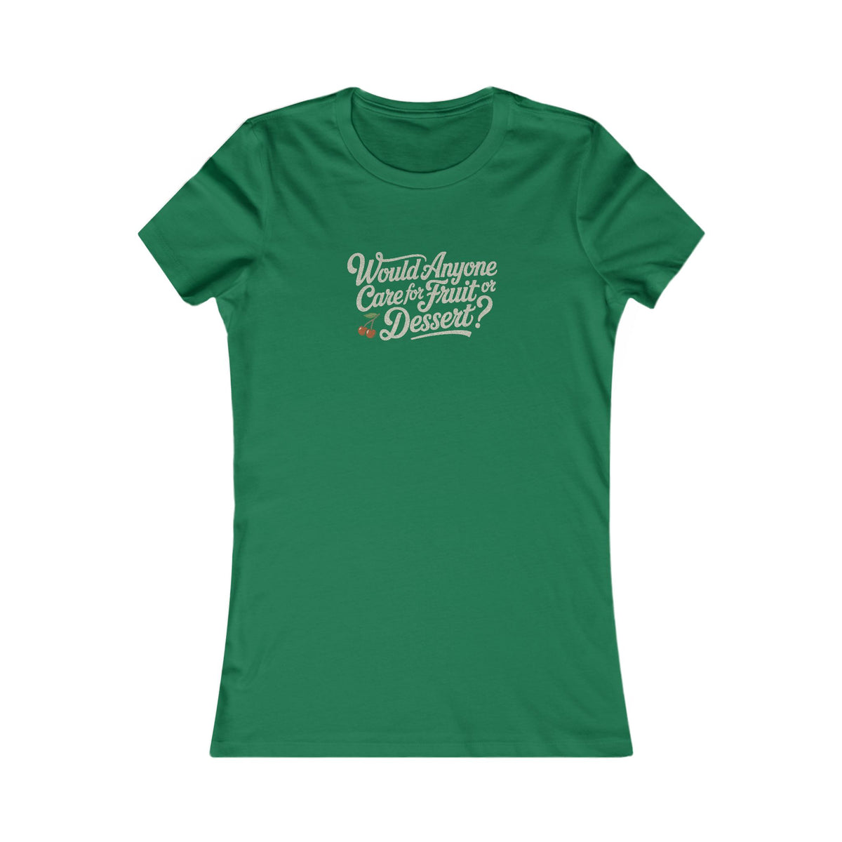Would Anyone Care for Fruit or Dessert? — Clue Retro Women's Tee (Dark)