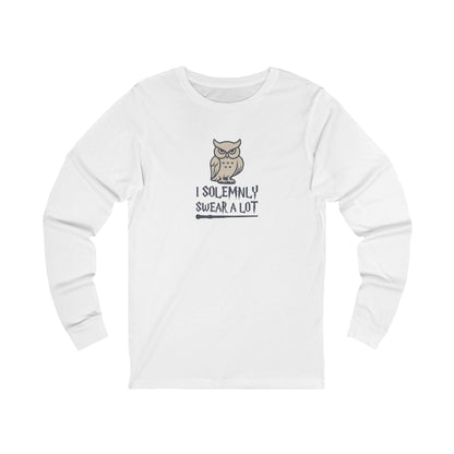 I Solemnly Swear a Lot — Harry Potter Retro Long Sleeve (Light)