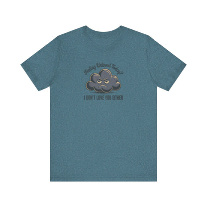 Feeling Unloved Today? I Don't Love You Either — Moody Cloud Retro Tee (Light)
