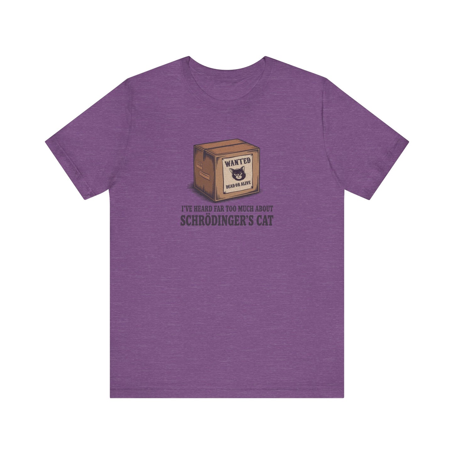 Schrödinger’s Cat — Big Bang Theory Retro Tee (Light)