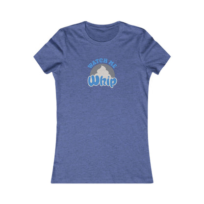 Watch Me Whip — Retro Thanksgiving Graphic Women's Tee (Dark)