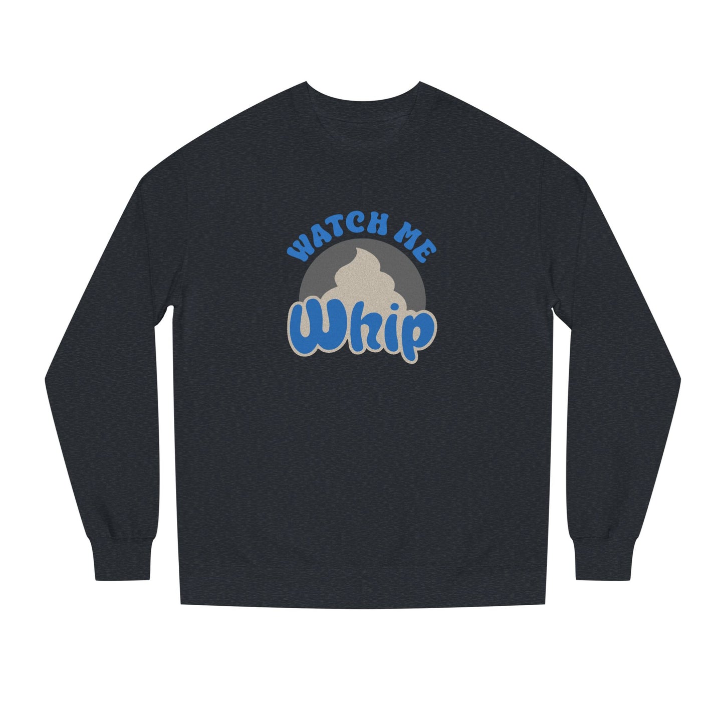 Watch Me Whip — Retro Thanksgiving Graphic Sweatshirt (Dark)