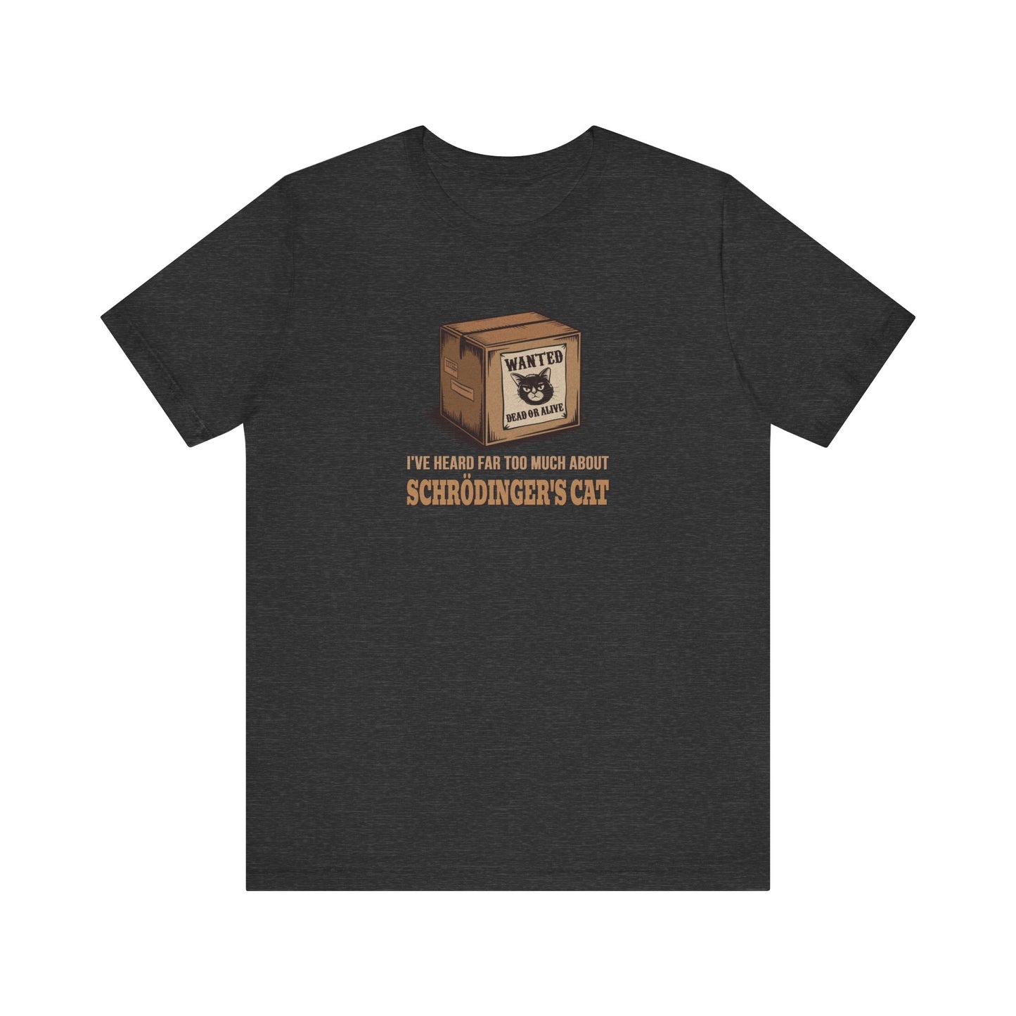 Schrödinger’s Cat — Big Bang Theory Retro Tee (Dark)