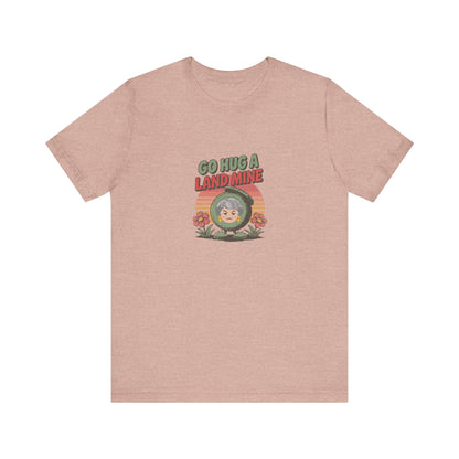 Go Hug a Land Mine — Dorothy Zbornak Retro Tee (Light)
