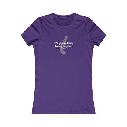 It’s You and Me, Honey Bunch — Clue Retro Women's Tee (Dark)