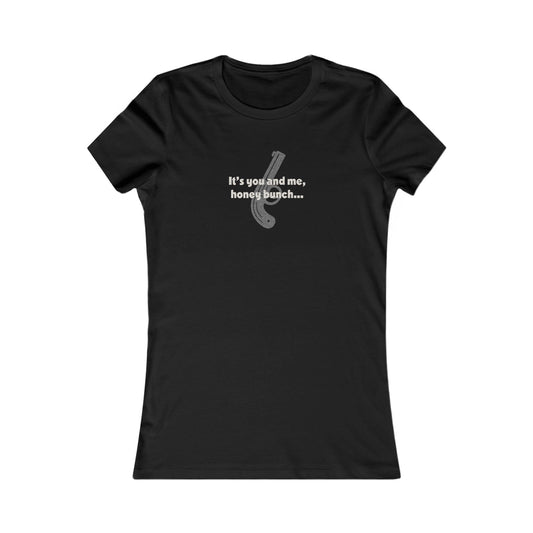 It’s You and Me, Honey Bunch — Clue Retro Women's Tee (Dark)