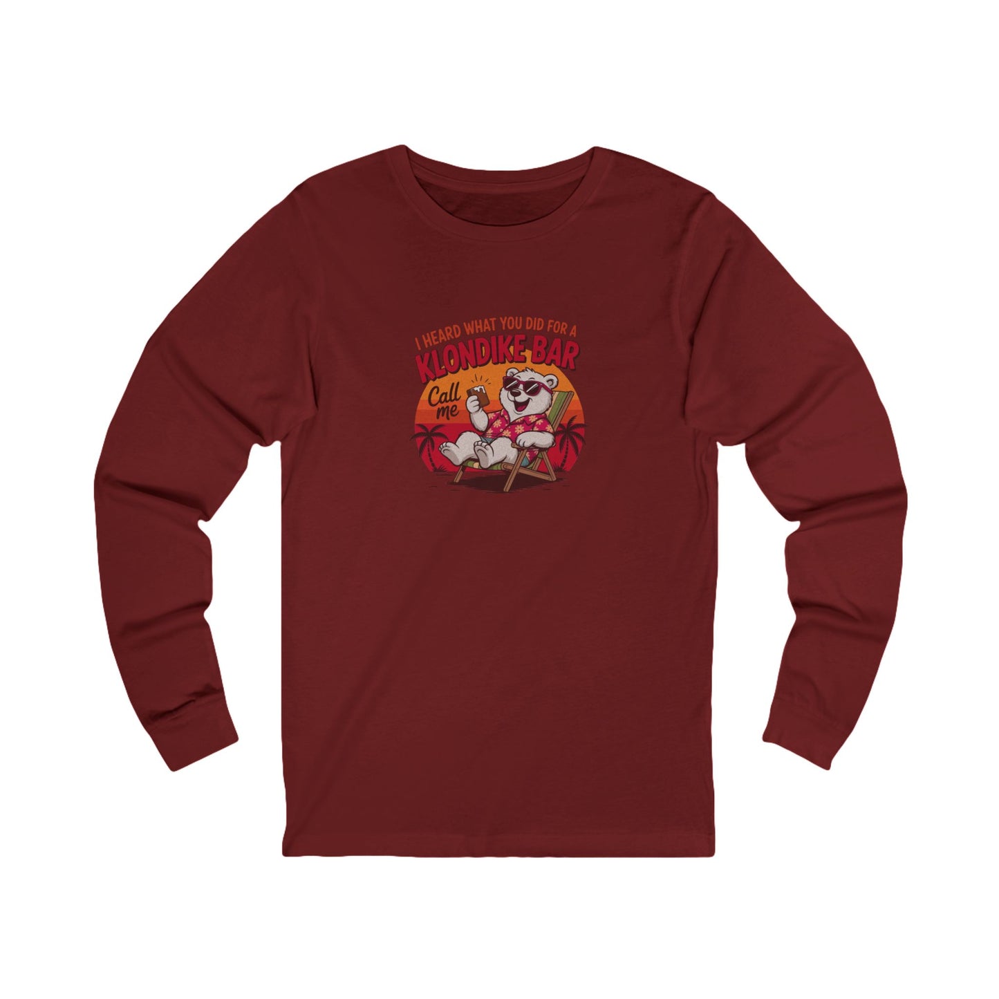 What You Did for a Klondike Bar — Retro Long Sleeve (Dark)