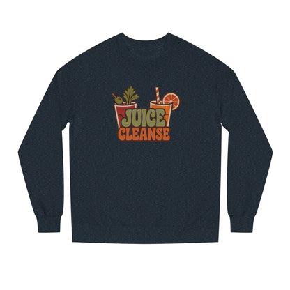 Juice Cleanse Liquid Diet — Boozy Brunch Retro Sweatshirt (Dark)