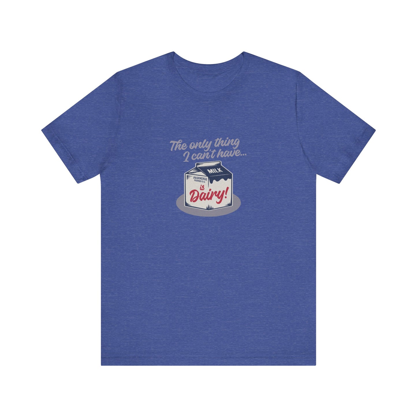 Can’t Have Dairy — Friends Jill Green Retro Tee (Dark)