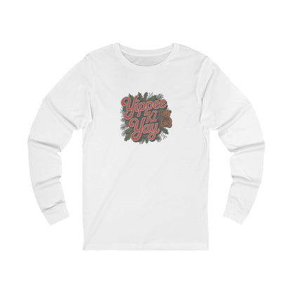 Yippee Ki Yay — Die Hard Retro Christmas Long Sleeve (Light)