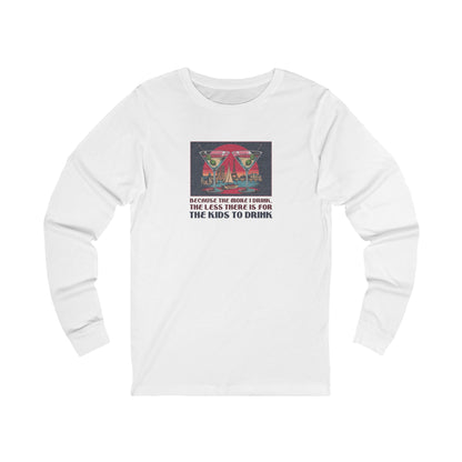 Open Bar (for the Kids) — Friends Retro Long Sleeve (Light)