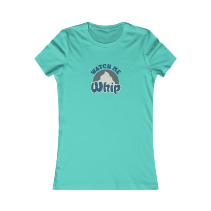 Watch Me Whip — Retro Thanksgiving Women's Tee (Light)