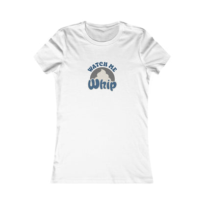 Watch Me Whip — Retro Thanksgiving Women's Tee (Light)