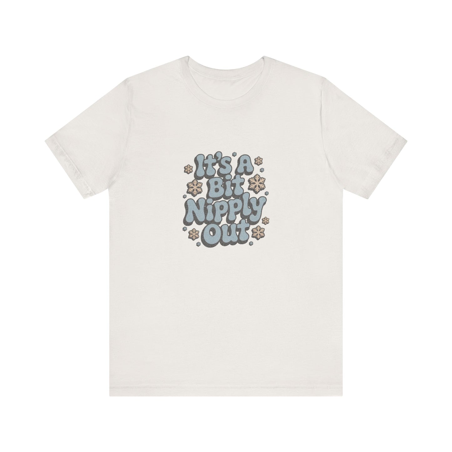 It's a Bit Nipply Out — Christmas Vacation Retro Tee (Light)