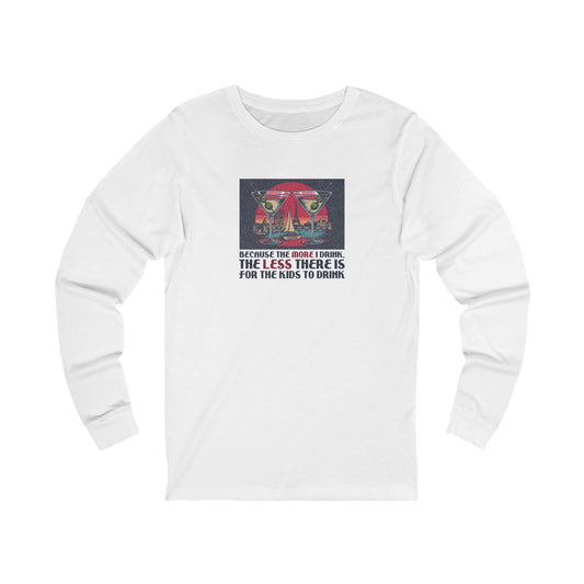 Open Bar (for the Kids) — Friends Retro Long Sleeve (Light)