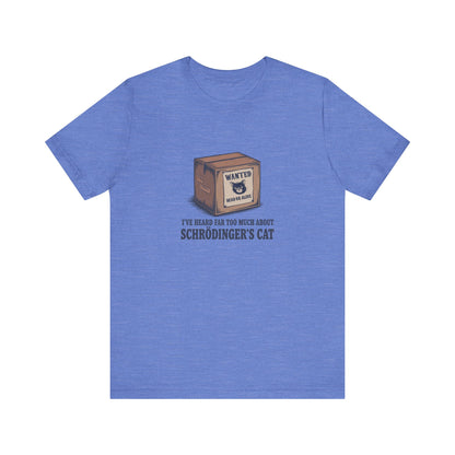 Schrödinger’s Cat — Big Bang Theory Retro Tee (Light)
