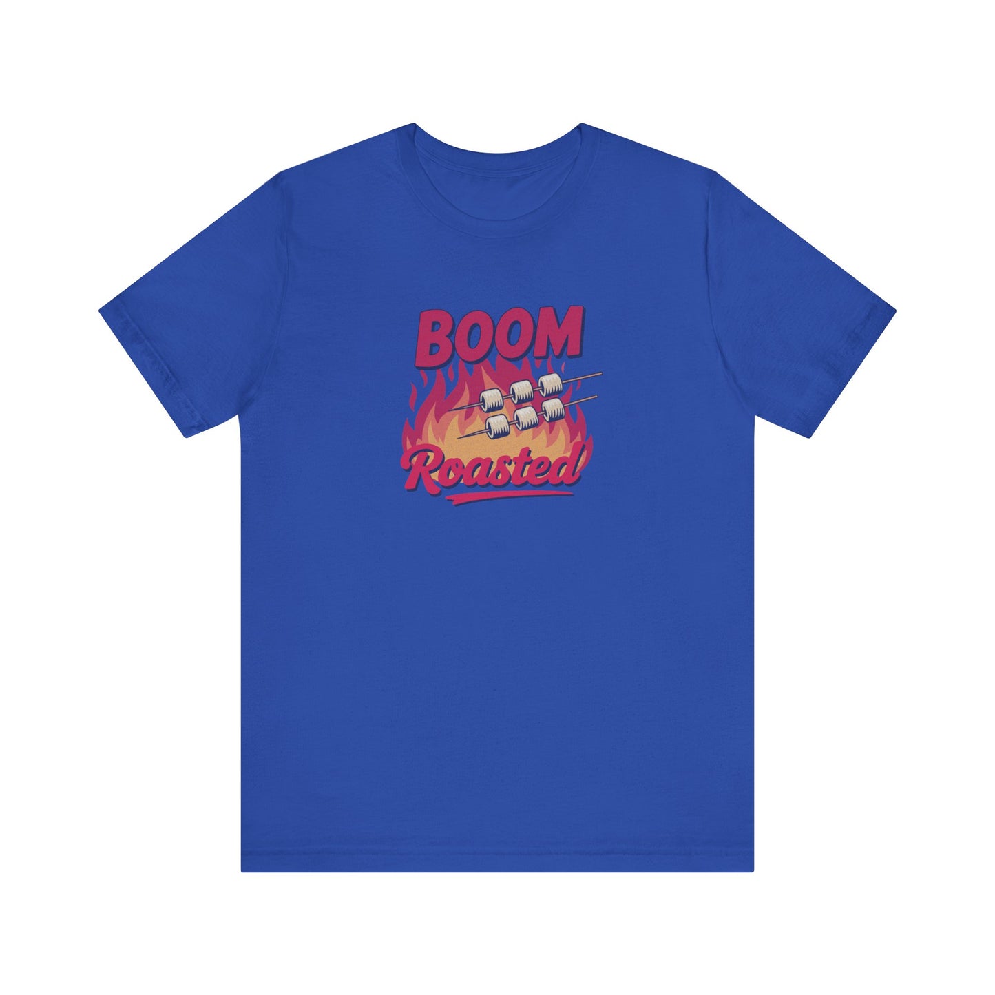 Boom, Roasted — Michael Scott Retro Tee (Dark)