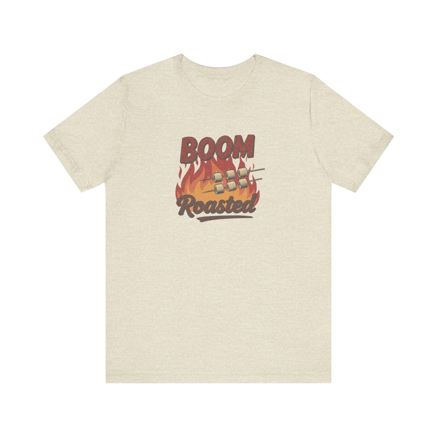 Boom, Roasted — Michael Scott Retro Tee (Light)
