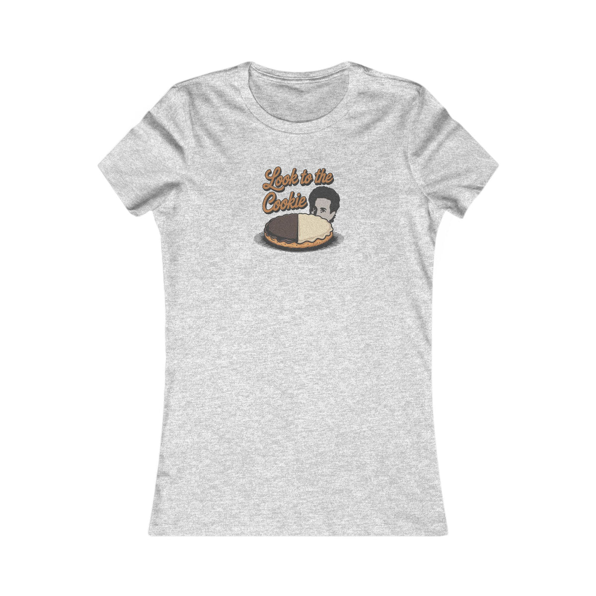 Look to the (Black-and-White) Cookie — Seinfeld Retro Women's Tee (Light)