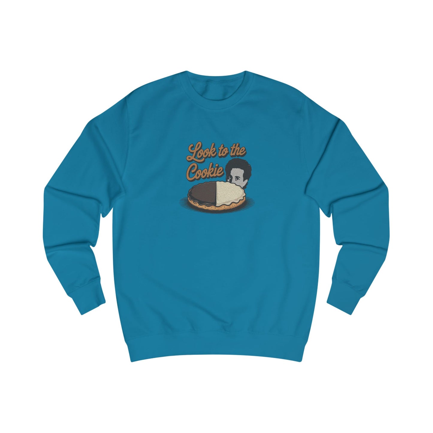 Look to the (Black-and-White) Cookie — Seinfeld Retro Sweatshirt (Light)