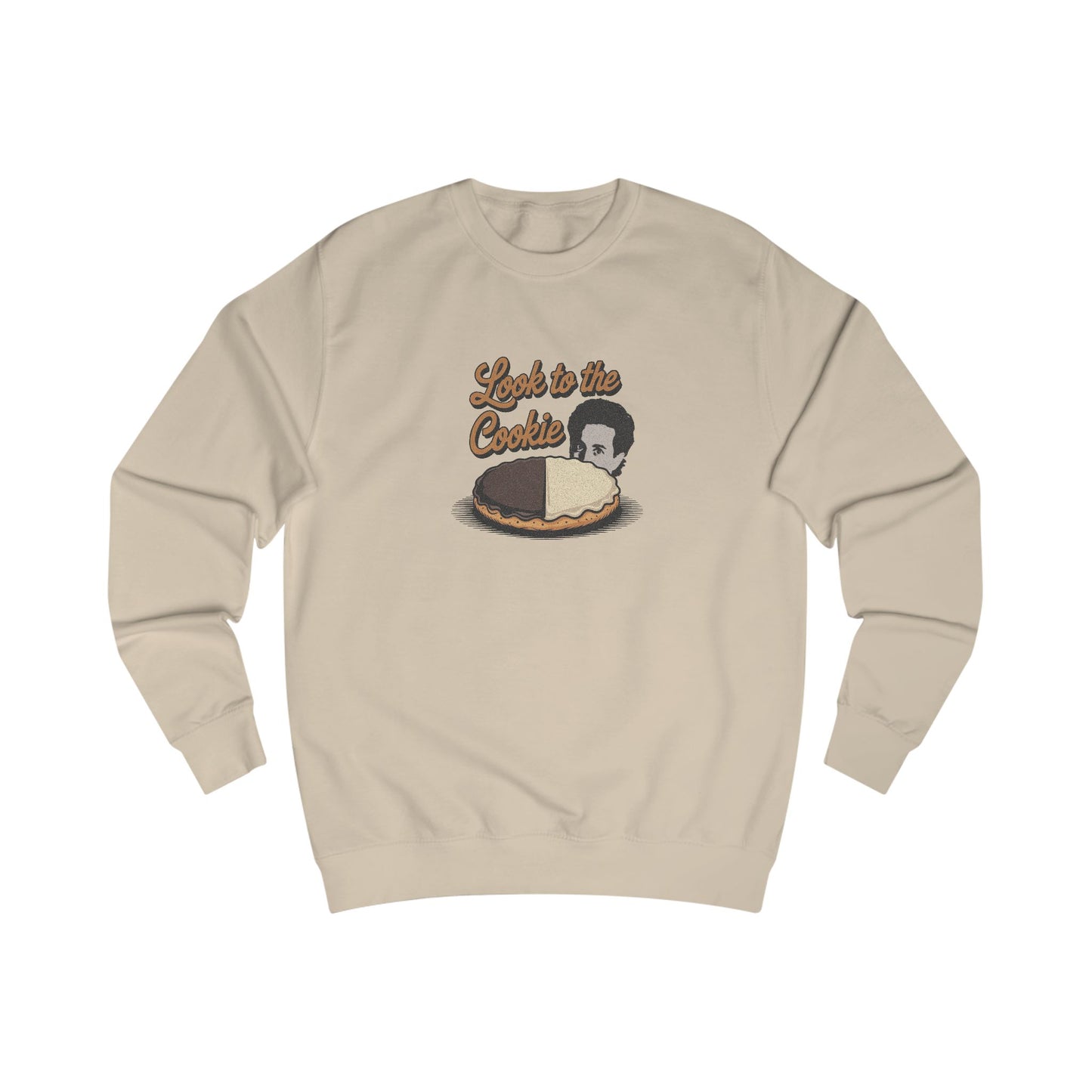 Look to the (Black-and-White) Cookie — Seinfeld Retro Sweatshirt (Light)