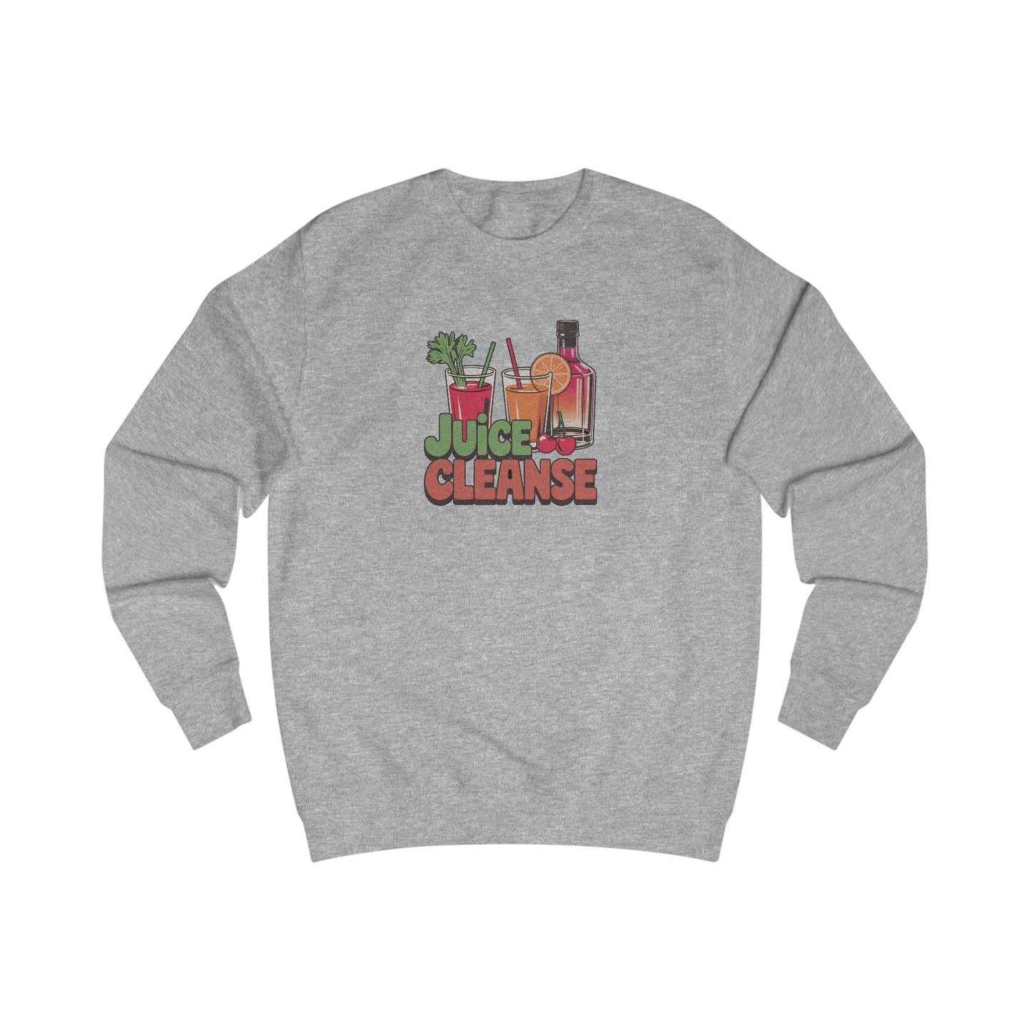 Juice Cleanse Liquid Diet — Boozy Brunch Retro Sweatshirt (Light)