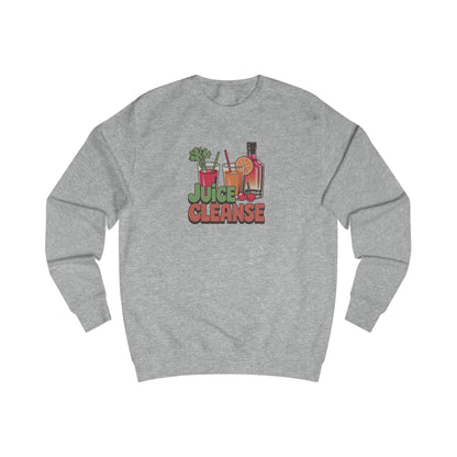 Juice Cleanse Liquid Diet — Boozy Brunch Retro Sweatshirt (Light)