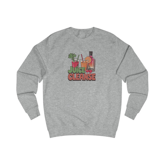 Juice Cleanse Liquid Diet — Boozy Brunch Retro Sweatshirt (Light)
