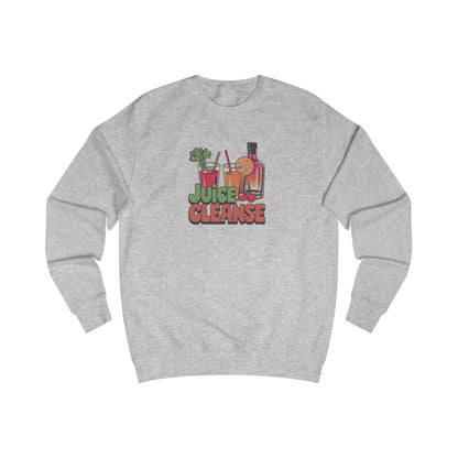 Juice Cleanse Liquid Diet — Boozy Brunch Retro Sweatshirt (Light)
