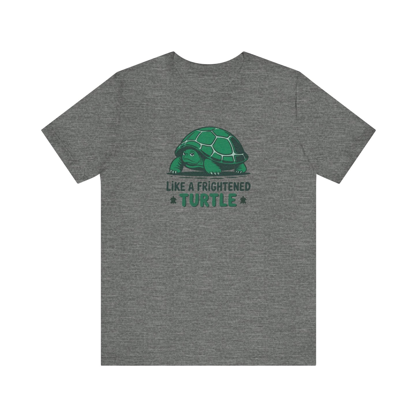 Like a Frightened Turtle — George Costanza Shrinkage Retro Tee (Light)