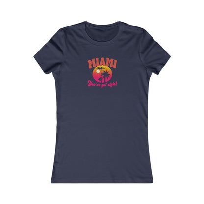Miami, You've Got Style! — Golden Girls Retro Women's Tee (Dark)