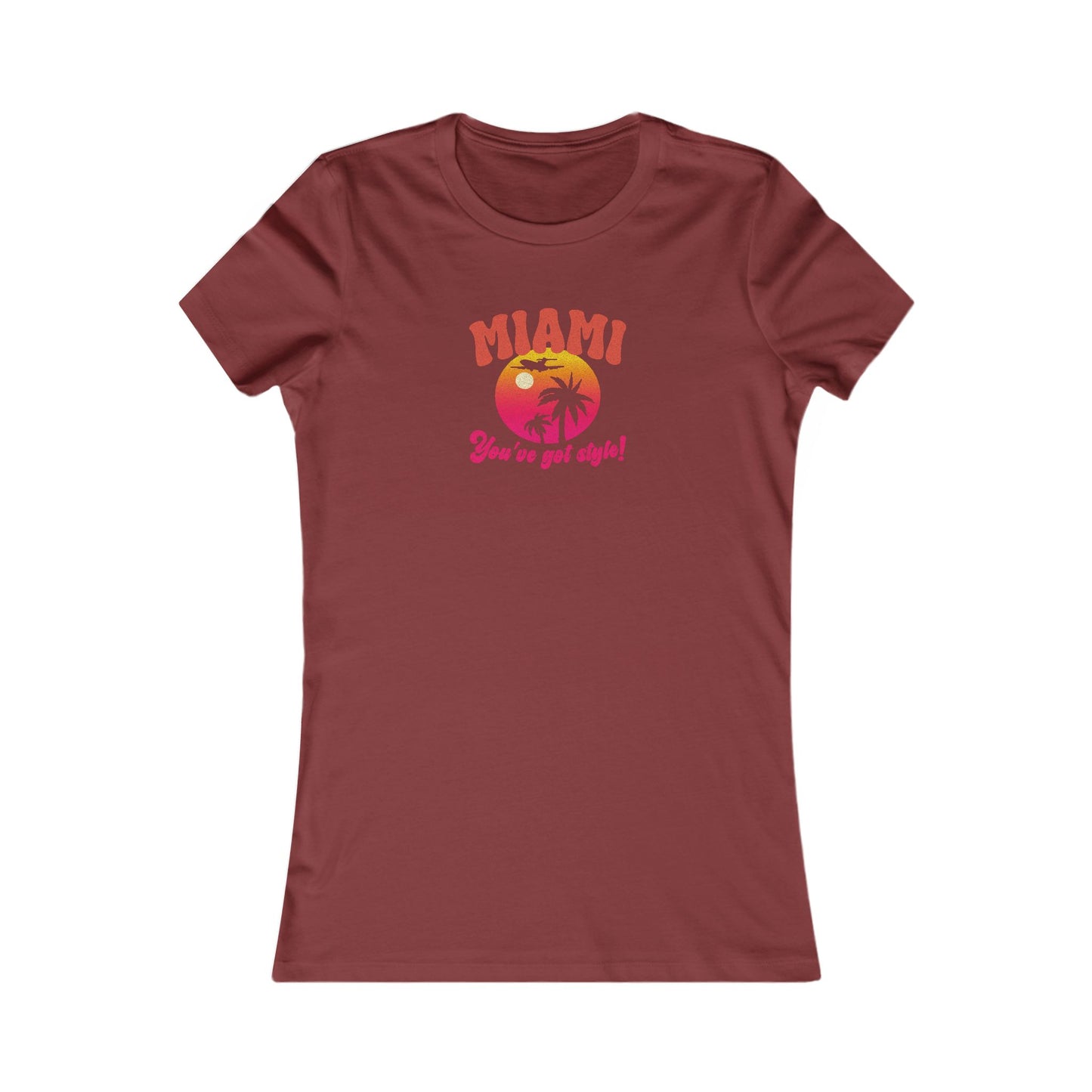 Miami, You've Got Style! — Golden Girls Retro Women's Tee (Dark)