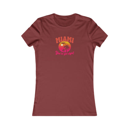 Miami, You've Got Style! — Golden Girls Retro Women's Tee (Dark)