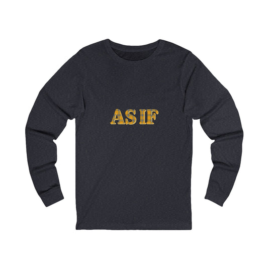 As If — Clueless Cher Horowitz Retro Long Sleeve (Dark)