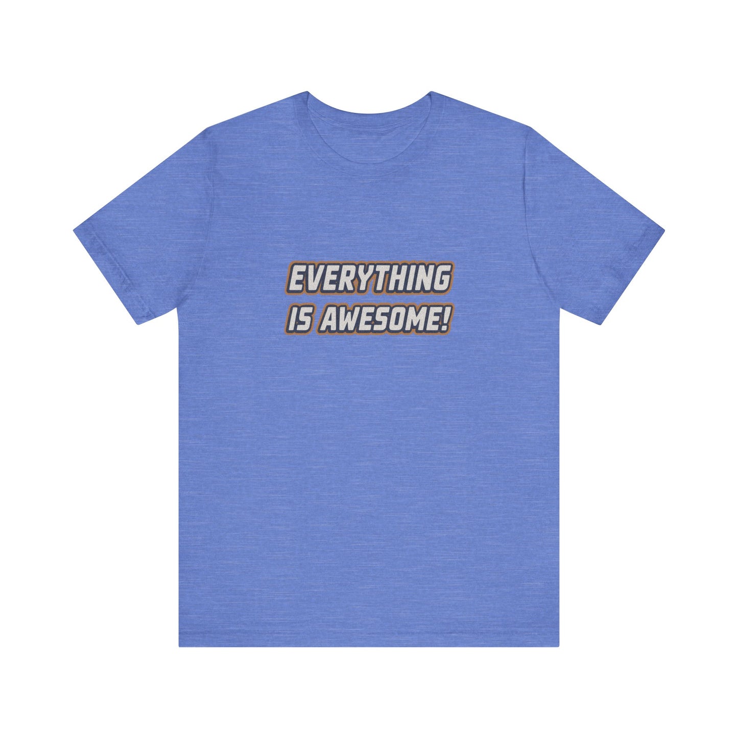 Everything is Awesome! — The LEGO Movie-Inspired Retro Tee (Light)