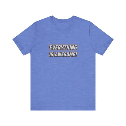 Everything is Awesome! — The LEGO Movie-Inspired Retro Tee (Light)