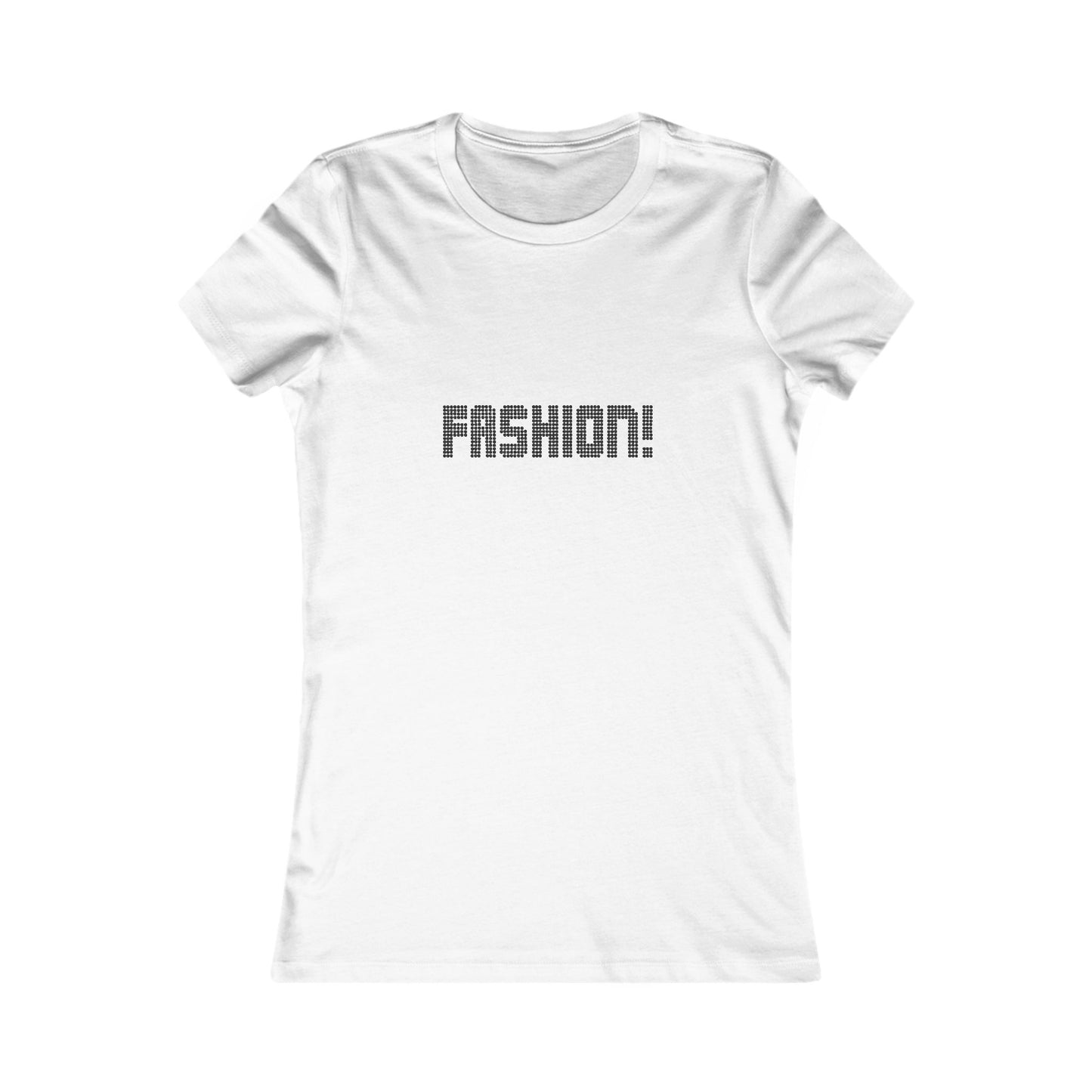 FASHION! — Psych Faux Rhinestones Women's Tee (Light)
