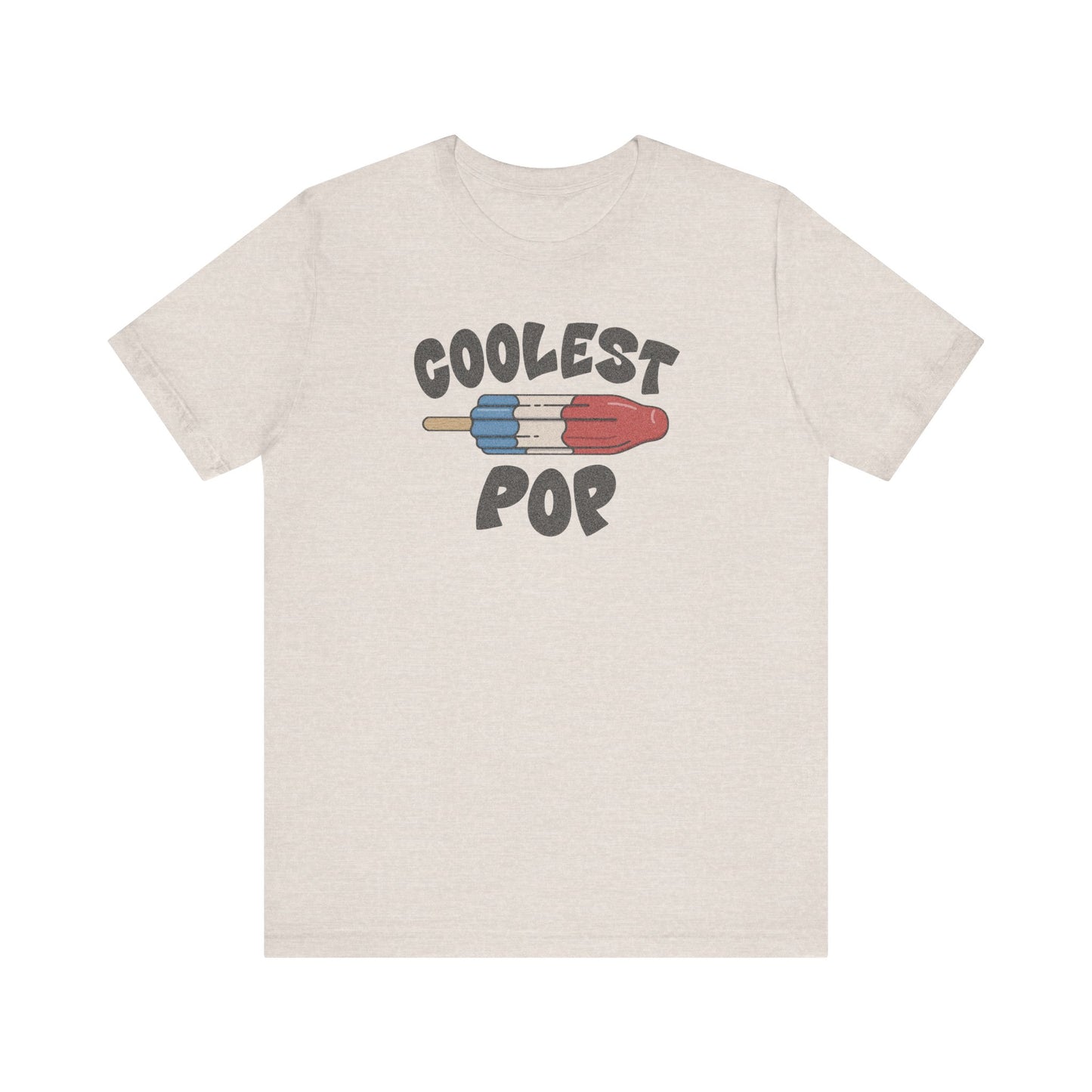 Coolest Pop Shirt — Funny Dad Gift, Retro Ice Pop Tee