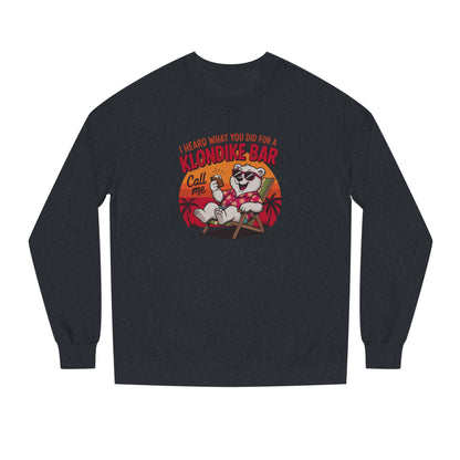 What You Did for a Klondike Bar — Retro Graphic Sweatshirt (Dark)