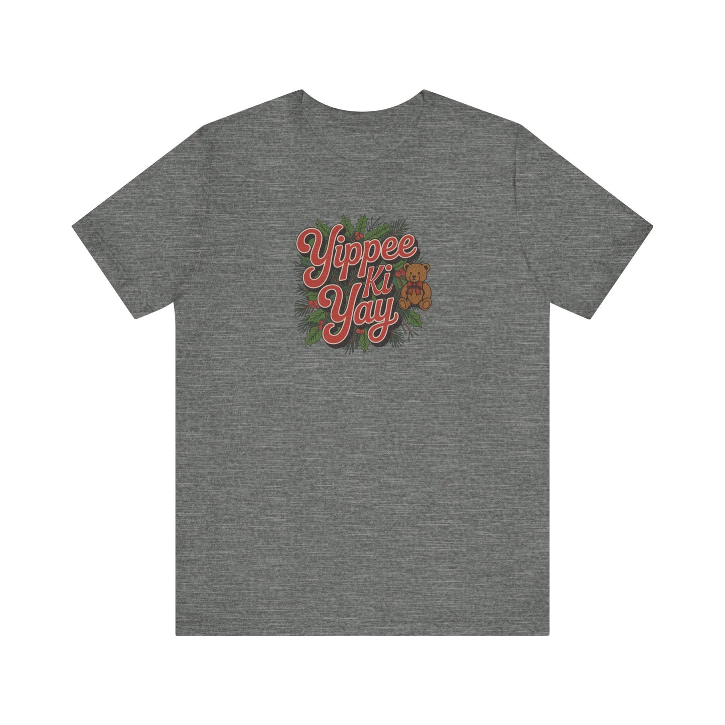 Yippee Ki Yay — Die Hard Retro Christmas Tee (Light)
