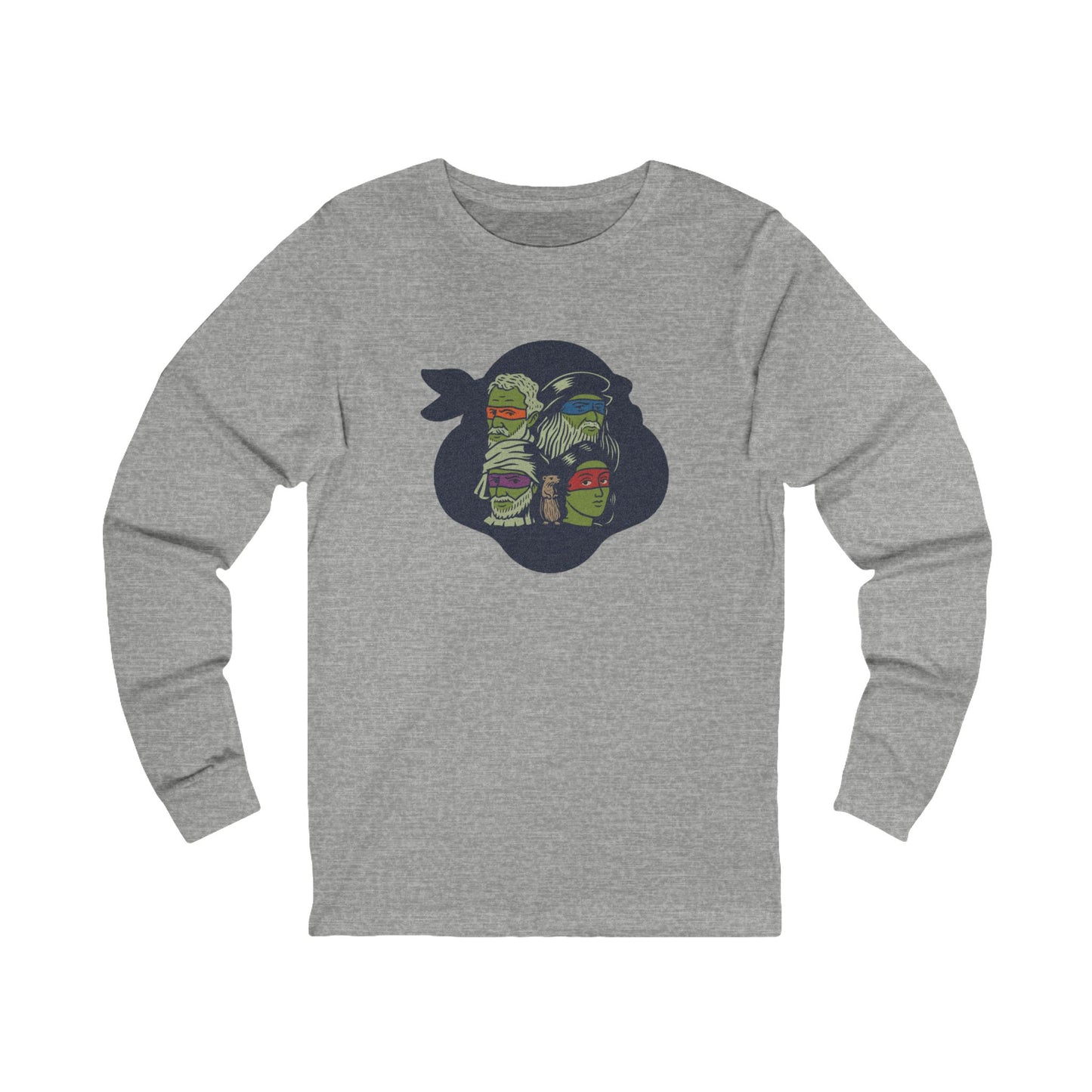 Renaissance Ninja Turtles — TMNT Retro Long Sleeve (Light)