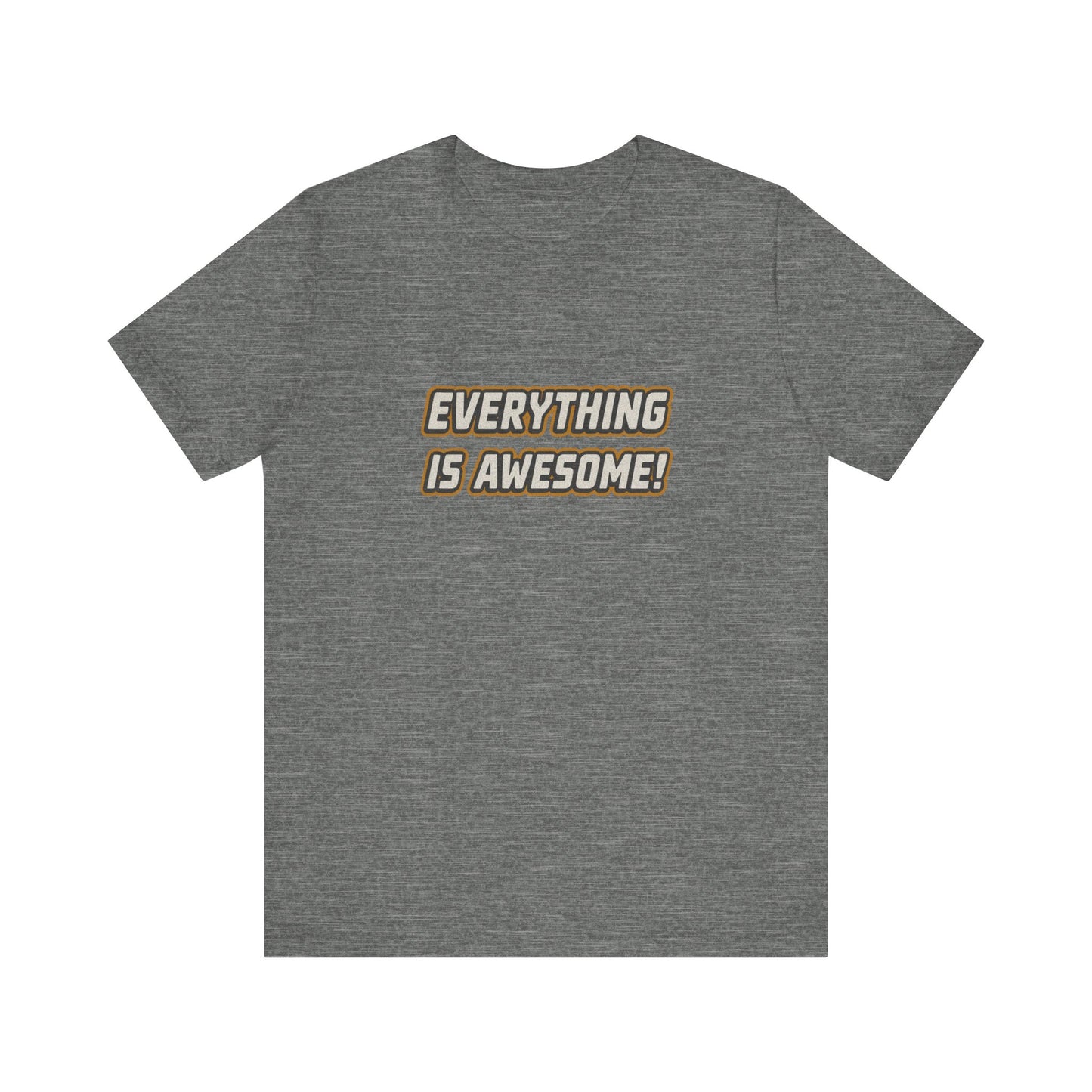 Everything is Awesome! — The LEGO Movie-Inspired Retro Tee (Light)