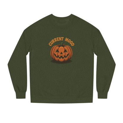 Current Mood (Vintage Jack) — Retro Halloween Sweatshirt (Dark)