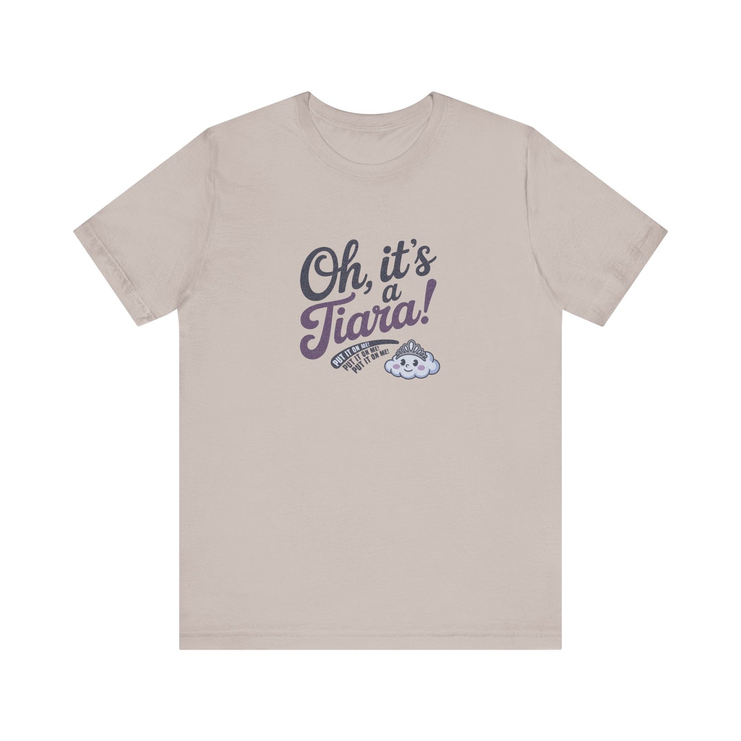 Oh, It’s a Tiara! (Put It On Me!) — Amy Farrah Fowler Retro Tee (Light)
