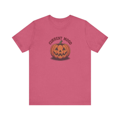 Current Mood (Vintage Jack) — Retro Halloween Tee (Light)