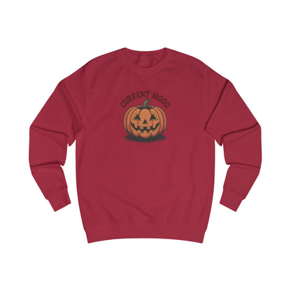 Current Mood (Vintage Jack) — Retro Halloween Sweatshirt (Light)