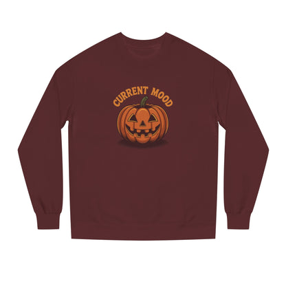 Current Mood (Vintage Jack) — Retro Halloween Sweatshirt (Dark)